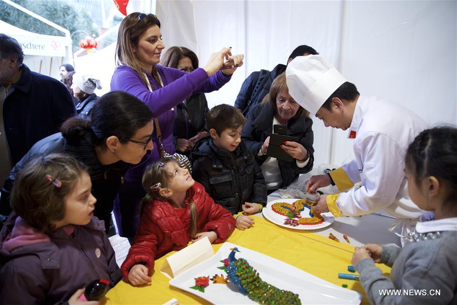 ITALY-ROME-TEMPLE FAIR-CHINESE LUNAR NEW YEAR-CHILDREN