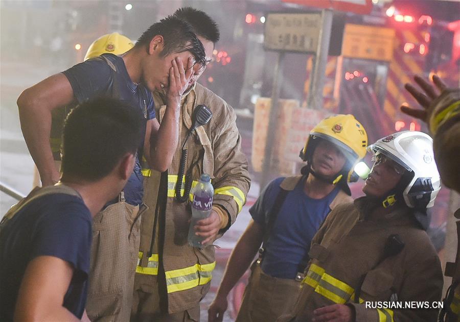 （突發事件后續）（3）香港工業大廈火災殉職消防員增至2人