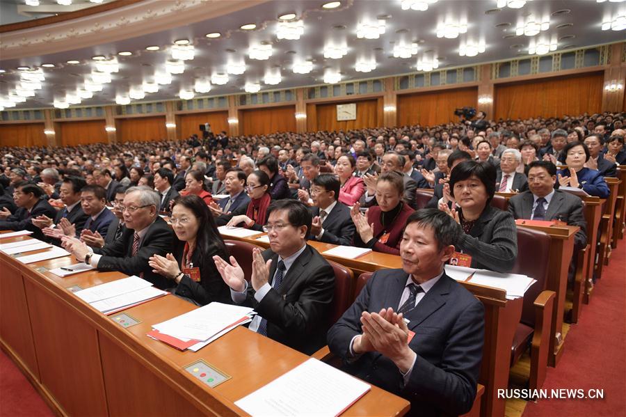 （兩會·人大閉幕）（13）十二屆全國人大五次會議在北京閉幕