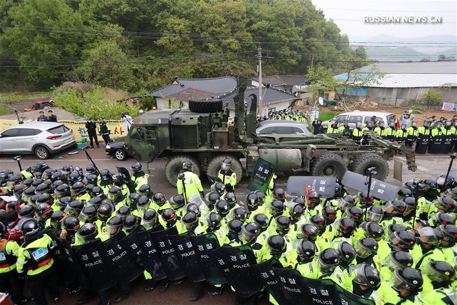 В РК началось размещение американского комплекса ПРО THAAD