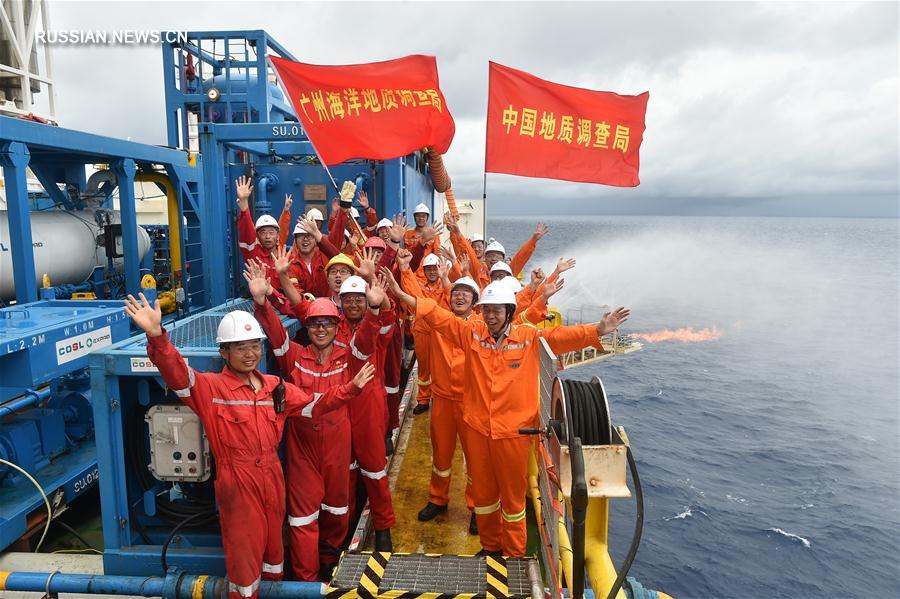 （新華視點·圖片版）（3）我國海域天然氣水合物試采成功