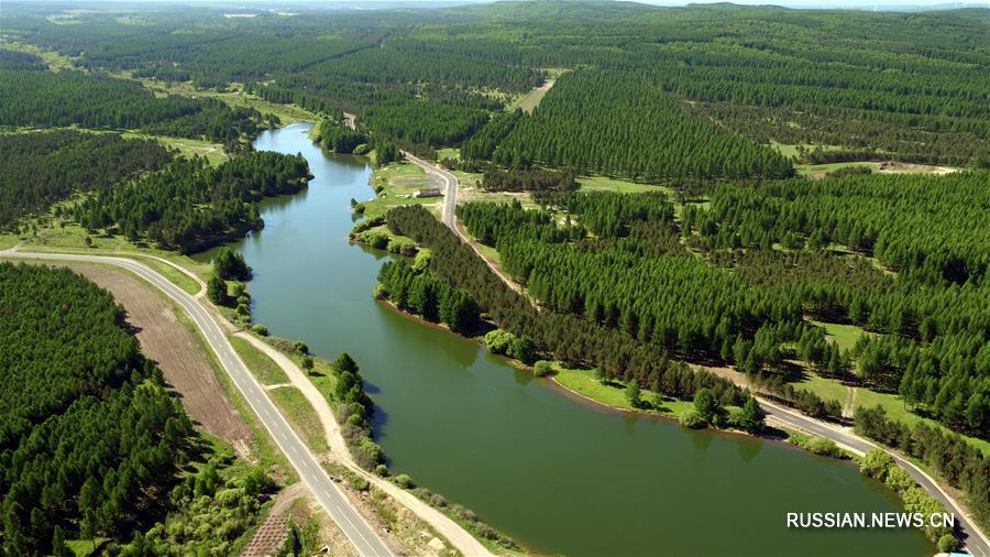 Красота национального лесопарка Сайханьба 