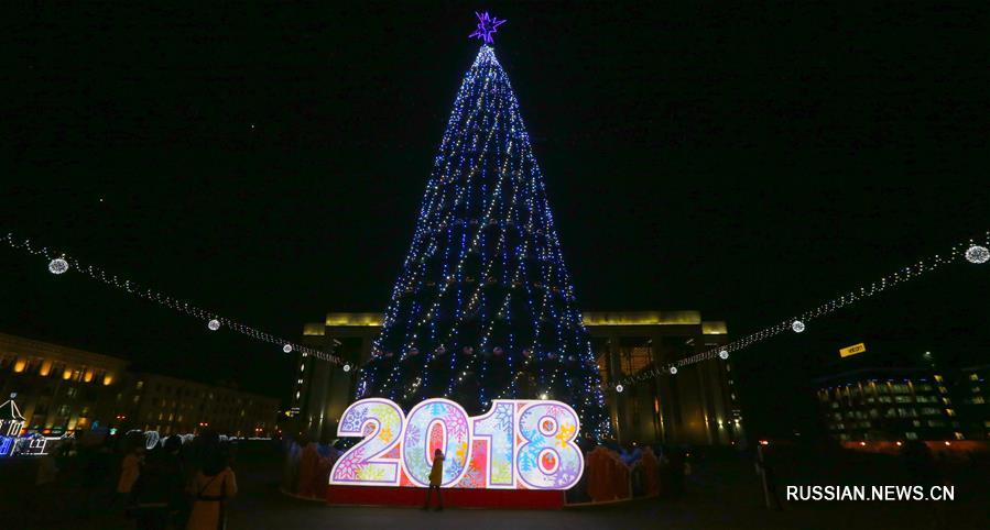 В Минске открылась рождественская ярмарка