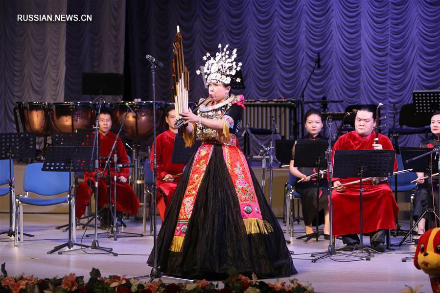 Оркестр театра оперы, танца и драмы Китая выступил в Астане с симфонической программой "Национальные сокровища"