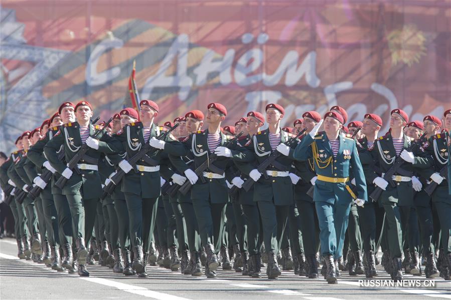 В Санкт-Петербурге прошла генеральная репетиция парада Победы