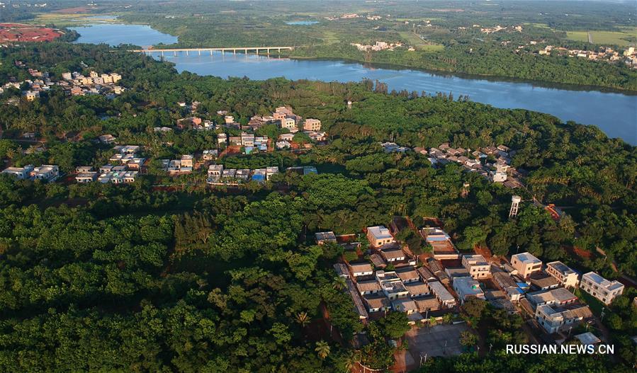 Водно-болотные угодья в городе Хайкоу