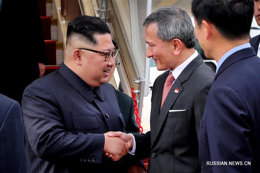 SINGAPORE-DPRK-KIM JONG UN-ARRIVAL