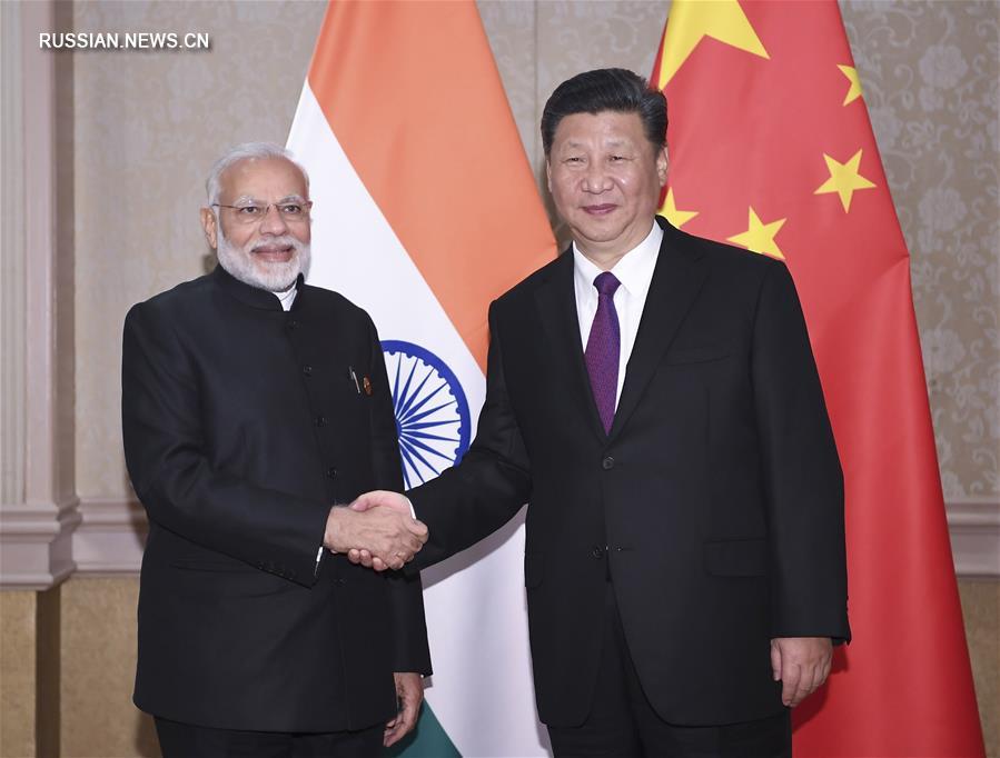 SOUTH AFRICA-JOHANNESBURG-CHINA-XI JINPING-INDIA-MODI-MEETING 