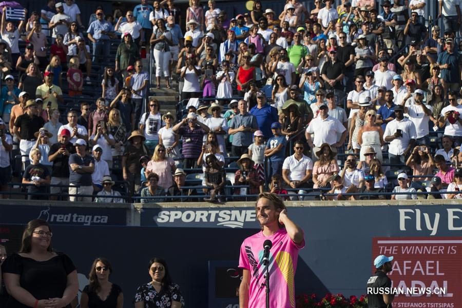 Rogers Cup: Рафаэль Надаль завоевал звание чемпиона