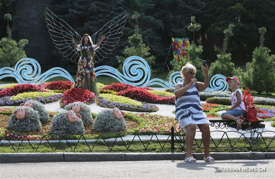 В Киеве открылась выставка цветов