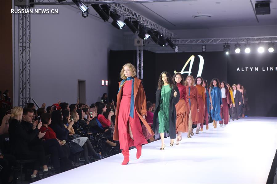 В Астане проходят показы Kazakhstan Fashion Week Astana сезона весна-лето 2019