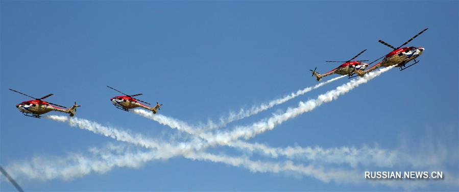 Аэрокосмическая выставка Aero India 2019 проходит в Индии