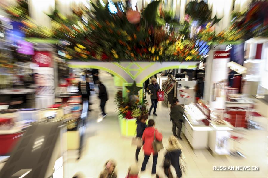 Цветочная выставка Macy's Flower Show в Нью-Йорке 