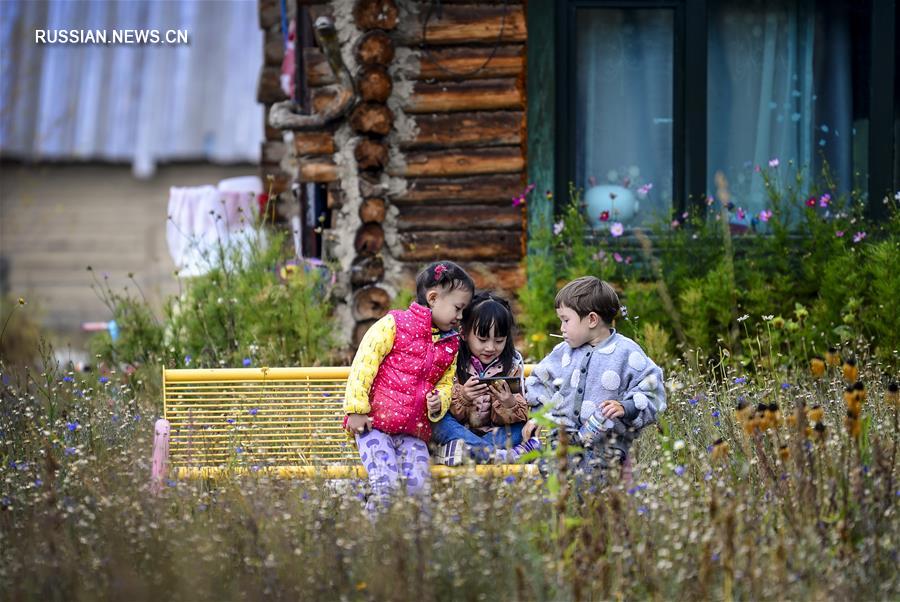 Золотая осень в ландшафтном парке Канас