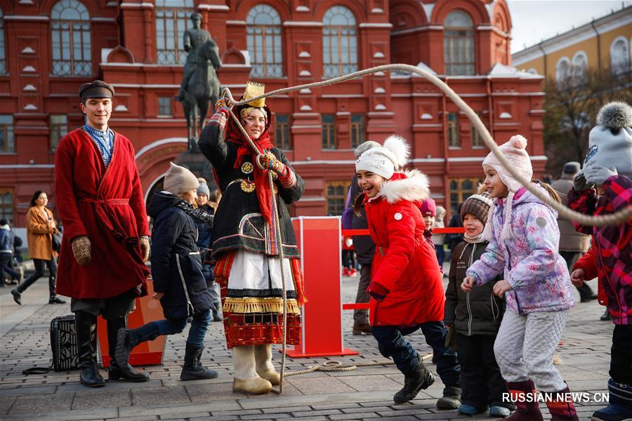 Празднование Дня народного единства в Москве