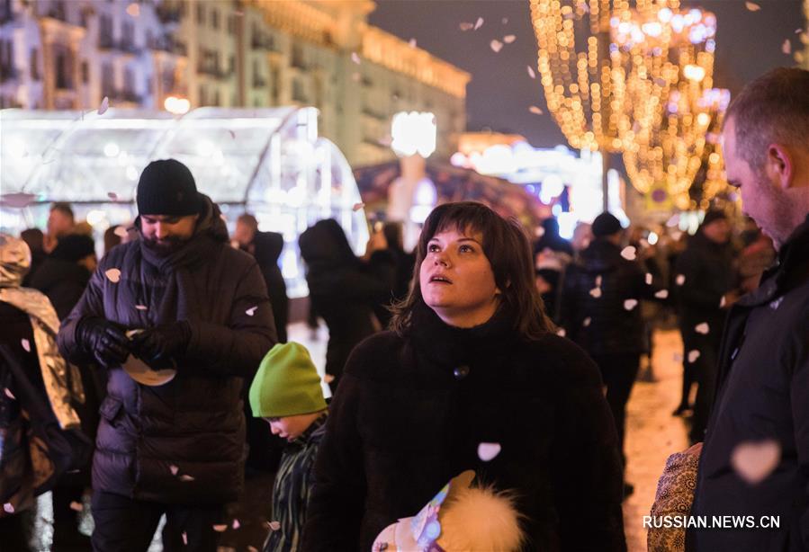 "Космический" Новый год в Москве