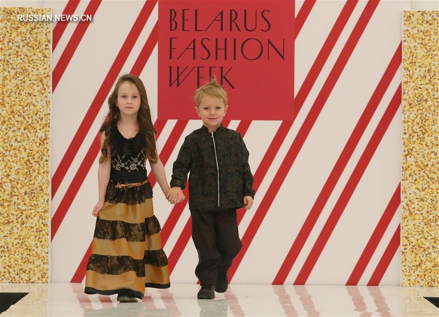 Новогодний детский модный показ Kids Fashion Day BFW в Минске