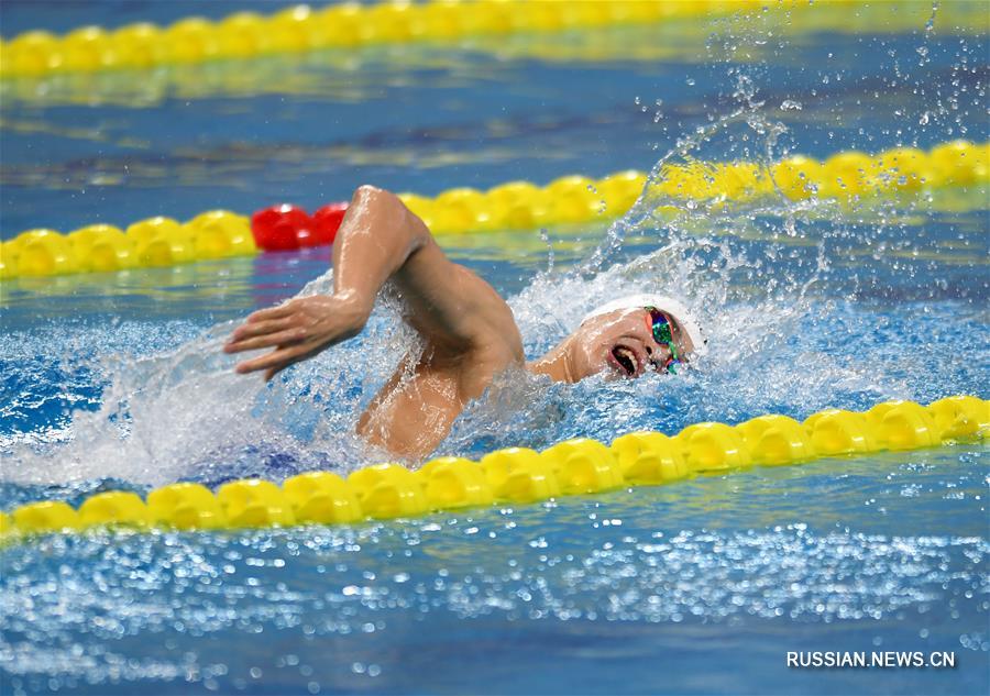 Плавание -- Чемпионат Китая 2019: Сунь Ян победил на дистанции 400 м вольным стилем