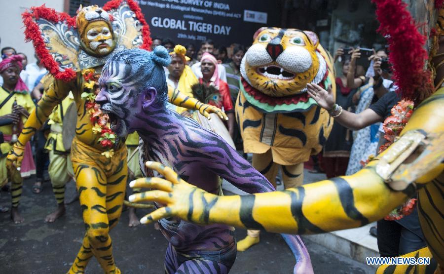 INDIA-KOLKATA-WORLD TIGER DAY