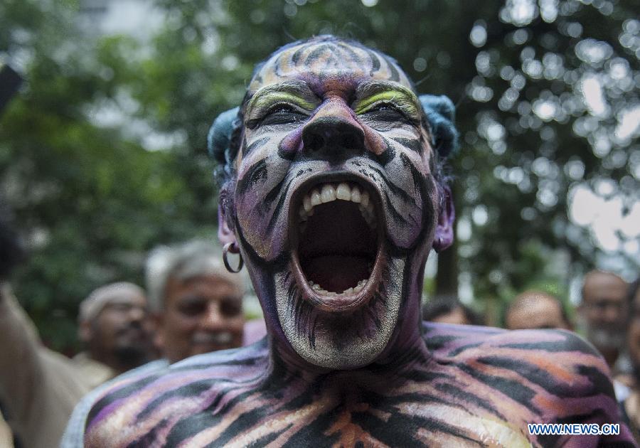 INDIA-KOLKATA-WORLD TIGER DAY