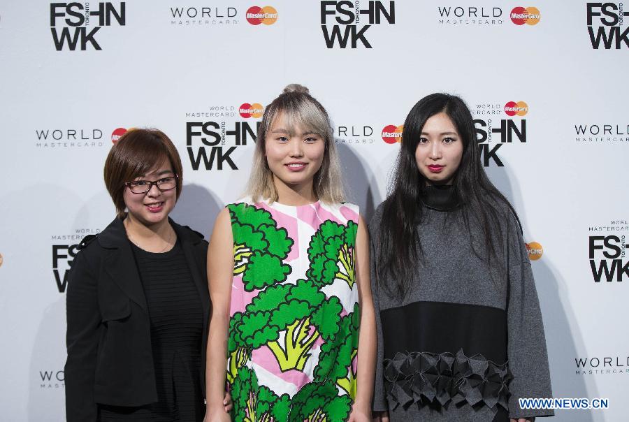 CANADA-TORONTO-FASHION WEEK-CHINESE STUDENTS