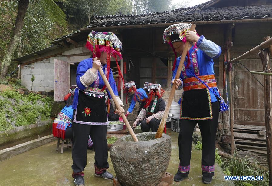 #（圖片故事）（7）艾粑飄香春日瑤寨