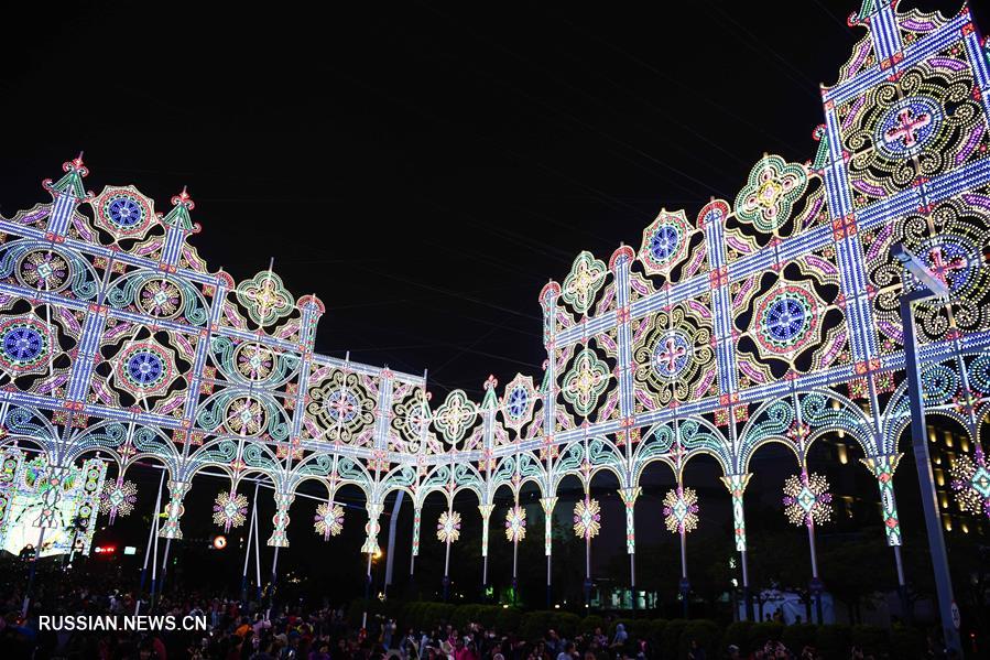 Выставка световых инсталляций Luminarie в Тайбэе