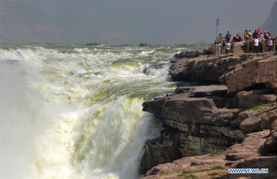 #CHINA-YELLOW RIVER-HUKOU WATERFALL-CLEAR WATER(CN)