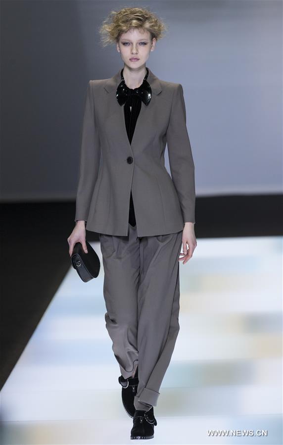 ITALY-MILAN-FASHION WEEK-GIORGIO ARMANI