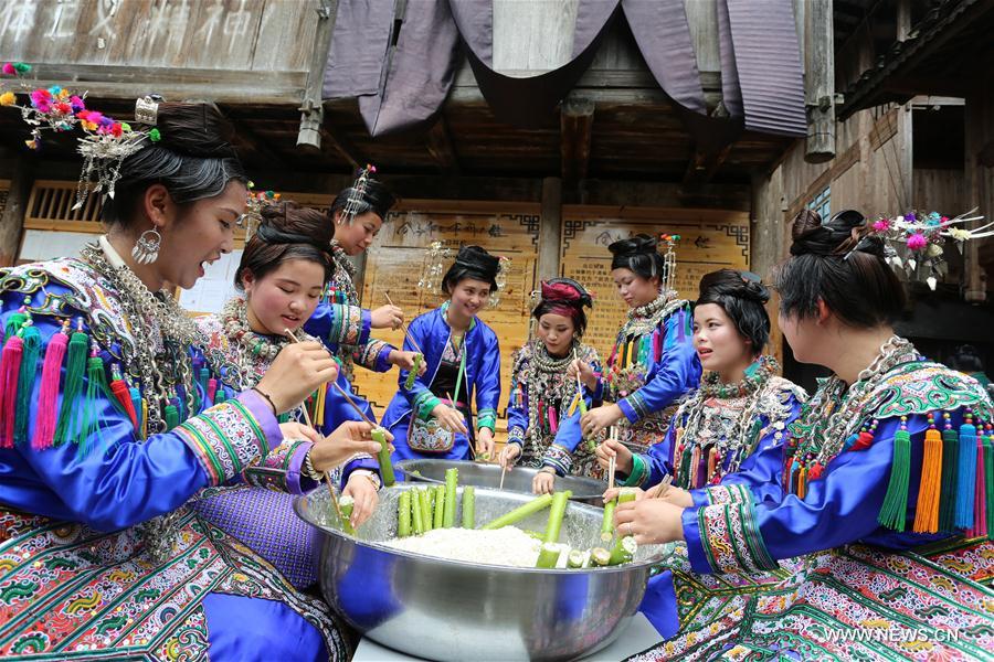 #CHINA-QIANDONGNAN-BAMBOO RICE FESTIVAL(CN)