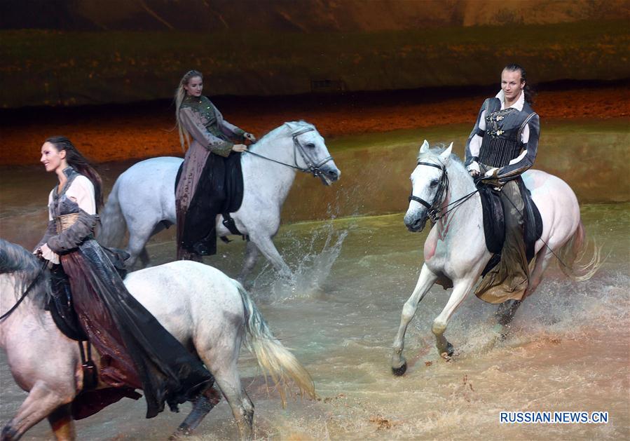 Конное шоу Cavalia в Пекине