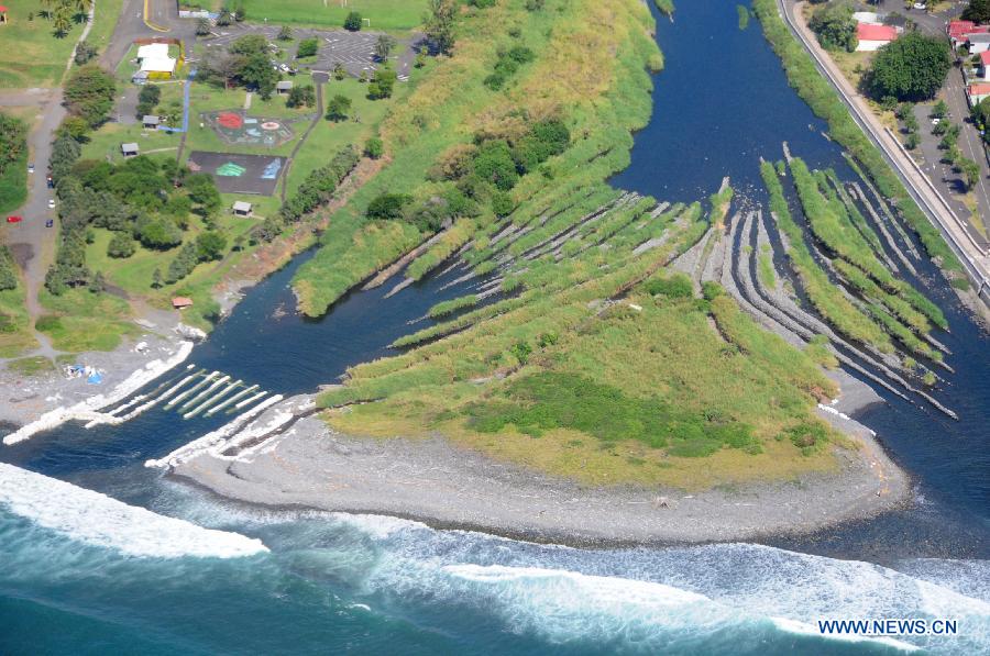 （XHDW）（3）航拍法屬留尼汪島飛機殘骸搜索海域