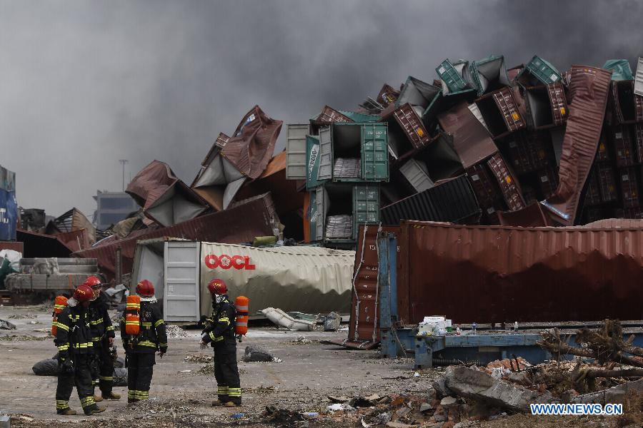 CHINA-TIANJIN-EXPLOSION-RESCUE (CN)