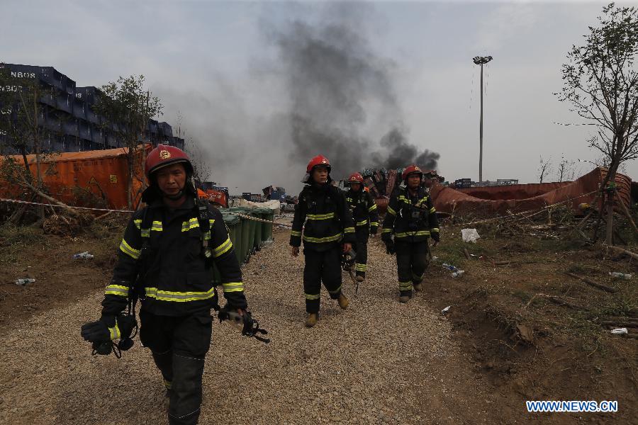 CHINA-TIANJIN-EXPLOSION-RESCUE (CN)