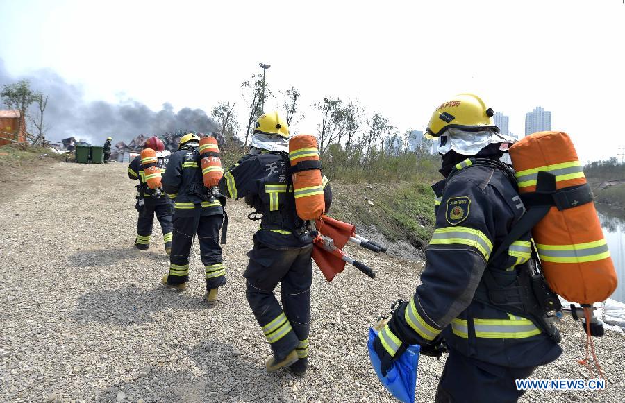 CHINA-TIANJIN-EXPLOSION-RESCUE (CN)