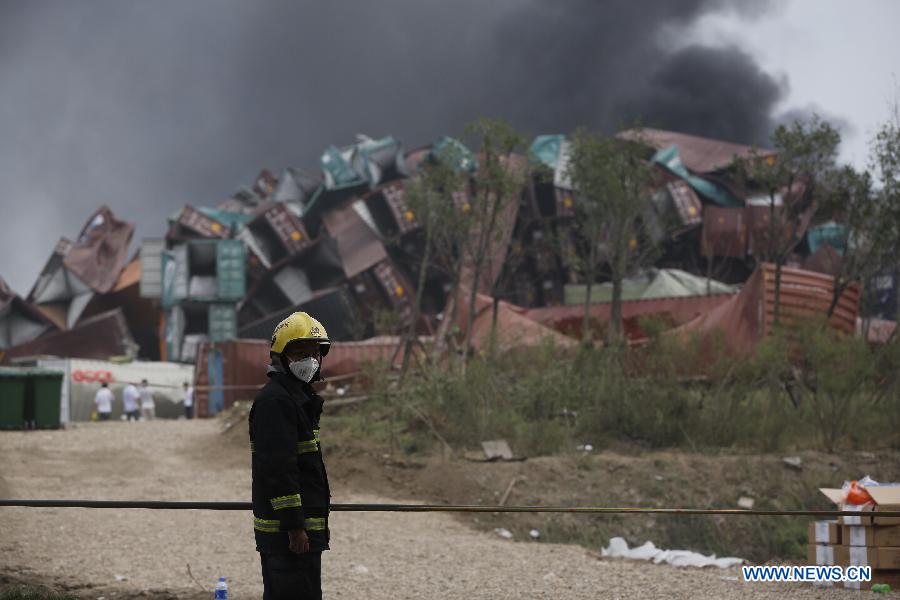 CHINA-TIANJIN-EXPLOSION-RESCUE (CN)