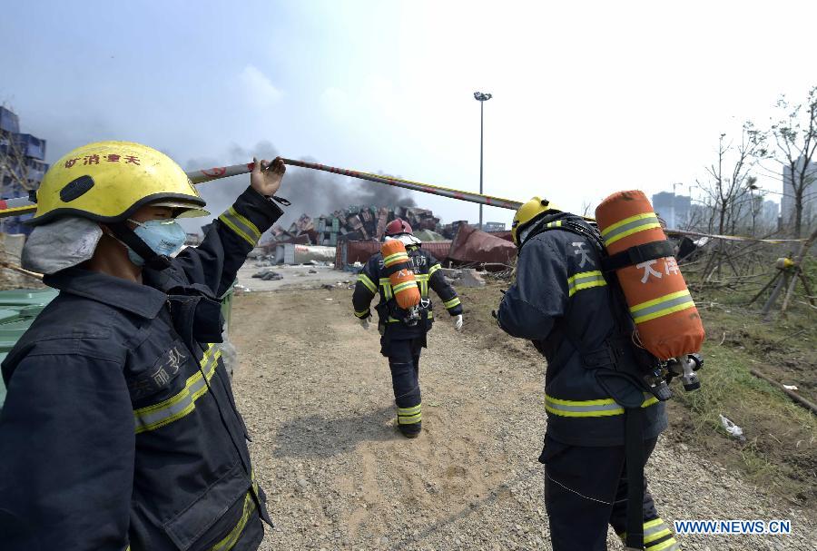 CHINA-TIANJIN-EXPLOSION-RESCUE (CN)