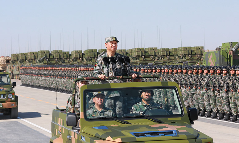 Си Цзиньпин выступил на военном параде по случаю Дня создания НОАК