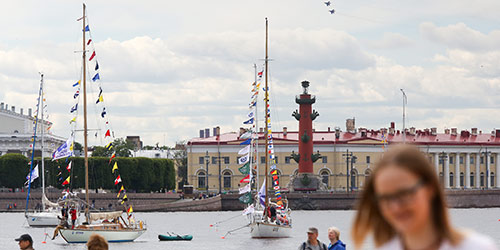 Морской фестиваль и Балтийская яхтенная неделя в Санкт-Петербурге