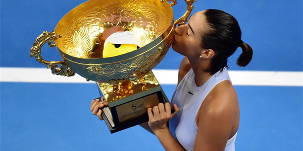 Теннис -- China Open 2017: К.Гарсия стала чемпионкой в женском одиночном разряде