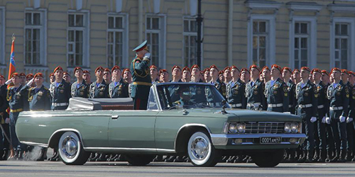 В Санкт-Петербурге прошла генеральная репетиция парада Победы