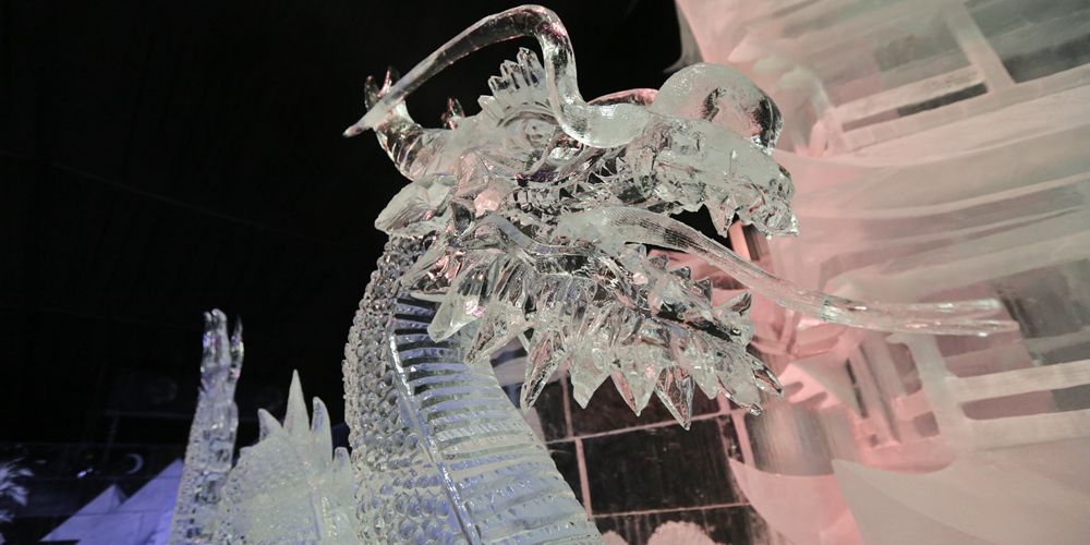 В Санкт-Петербурге открылся фестиваль ледовых скульптур ICE FANTASY–2019