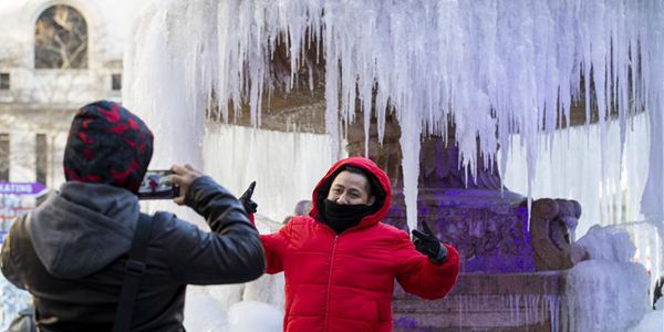 Нью-Йорк попал во власть полярного вихря