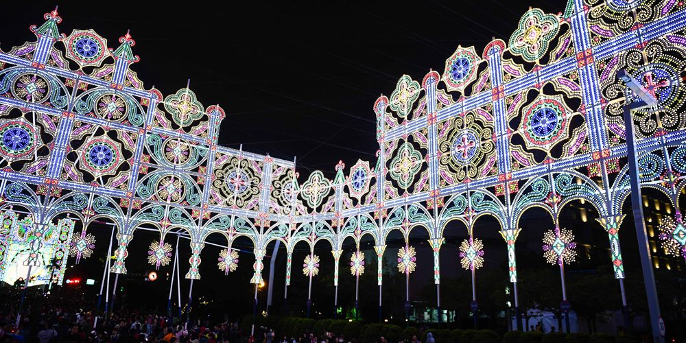 Выставка световых инсталляций Luminarie в Тайбэе