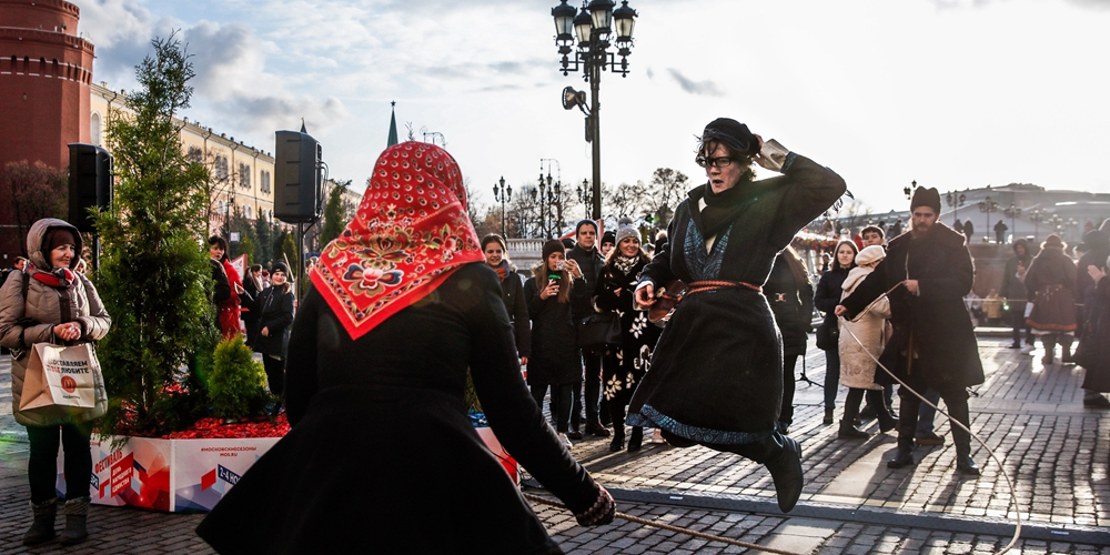 Празднование Дня народного единства в Москве