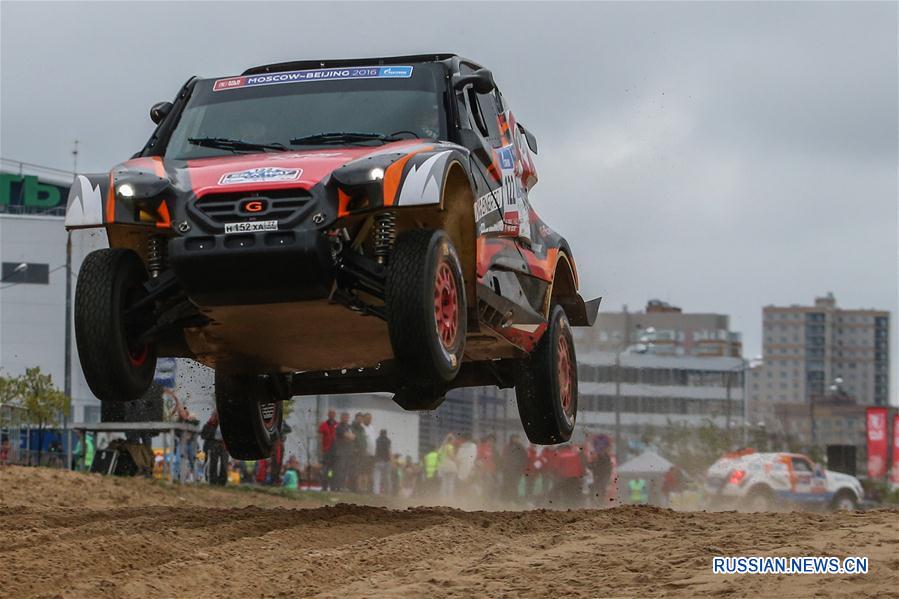 （體育）（8）賽車——2016年絲綢之路國際汽車拉力賽選手途徑喀山