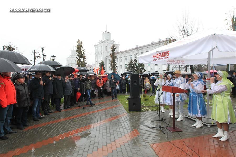 В Минске открыли памятник В. И. Ленину