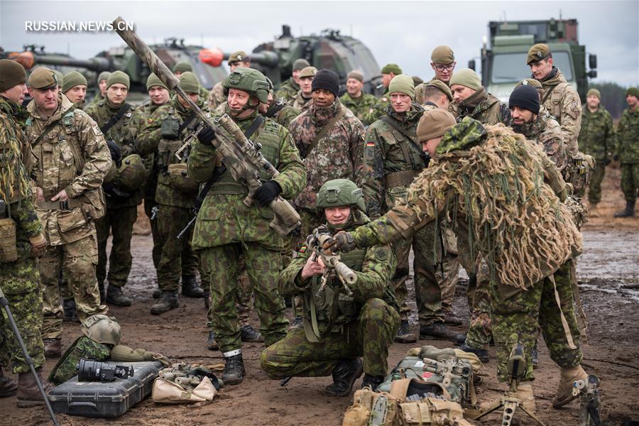 В Литве стартовали военные учения с участием 11 стран