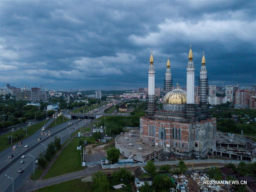 Уфа с высоты птичьего полета