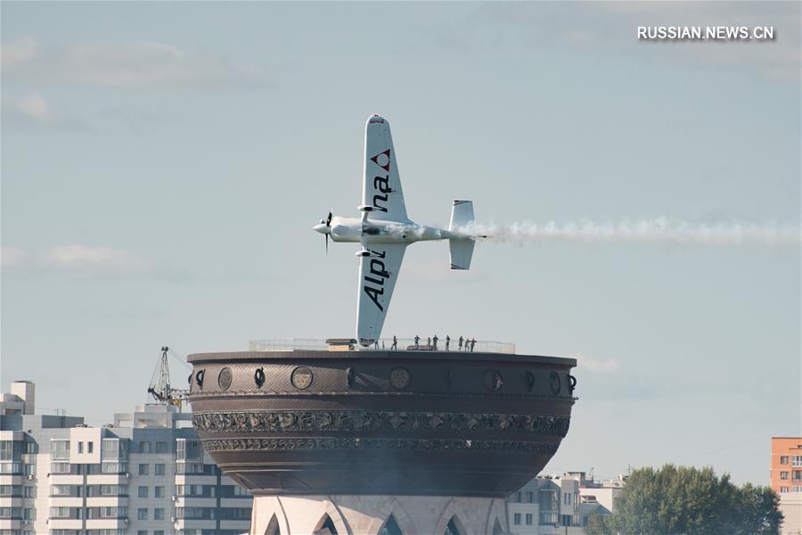 В Казани прошел 5-й этап чемпионата мира по аэробатике Red Bull Air Race 2018